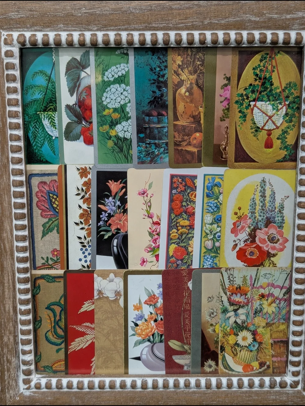 Vintage Playing Card Framed Artwork